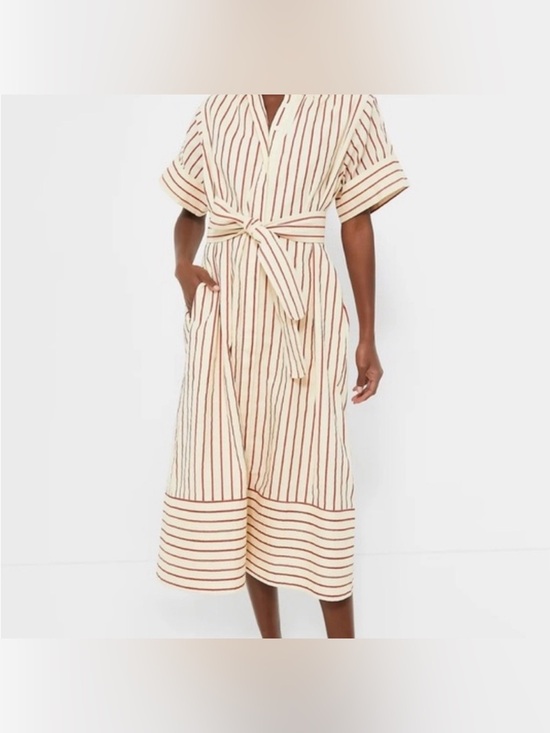 Tuckernuck Dresses & Skirts - Tuckernuck Scarlet Stripe Prescott Dress size S